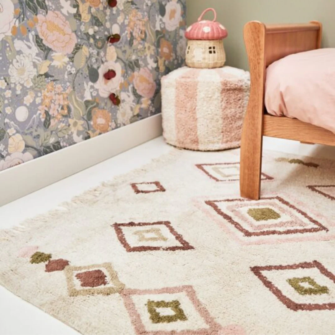 Chambre enfant vert sauge